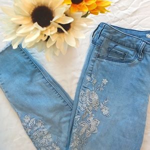 High Rise Denim Jeggings